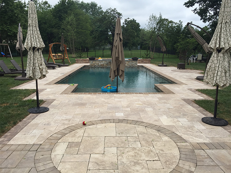 travertine paver